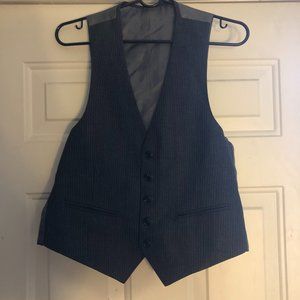 Gray Pinstripe Vest/Waistcoat